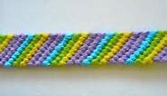 Friendship Bracelets for Beginners~Candy Stripe Bracelet