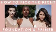 HOW TO PICK THE RIGHT FOUNDATION AND PRIMER | FENTY BEAUTY
