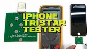iPhone Tristar Tester Diagnostic Tool - Hands On First Trials
