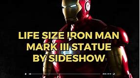 Amazing Life Size Iron Man Statue: by Sideshow Collectibles