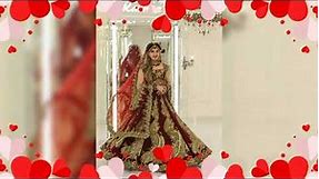 "Mesmerizing Red Bridal Dress Inspiration from Kashees: Elevate Your Wedding Look!"