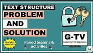 Problem and Solution Text Structure Nonfiction Text for Kids