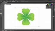 How to create a Four Leaf Clover Vector with Illustrator