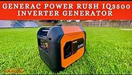 Generac IQ3500 Power Rush Portable Inverter Generator Review and DB Test / SUPER QUIET