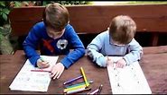 Kolorowanki edukacyjne - zabawy manualne dla dzieci