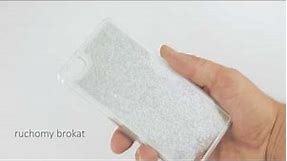 Etui z płynem w środku Stardust Brokat iPhone 6 , 6s