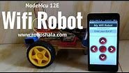 Esp8266 NodeMcu wifi bot tutorial