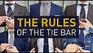 How to Wear a Tie Bar & Tie Clip | Styling Ideas & Rules To Know