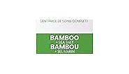 Himalaya Botanique Whitening Antiplaque Toothpaste with Bamboo + Sea Salt, Fluoride Free, for Gentle Whitening, 4 oz