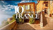 10 Most Beautiful Towns to Visit in the South of France 4K 🇫🇷 | Eze | Aix en Provence