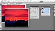 Photoshop Tutorial - Setting RGB and CMYK color values