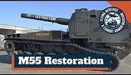 M55 8-inch Self-Propelled Howitzer Restoration