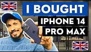 Bought Iphone 14 Pro Max in UK | Indian Students in UK 🇬🇧