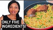 Cook with Me: 5-Ingredient Nigerian Fried Rice | Flo Chinyere