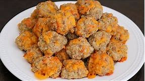 Best Cream Cheese Sausage Balls with Bisquick (Easy & Delicious!)