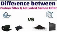 Understand about the Carbon Filter and an Activated Carbon Filter