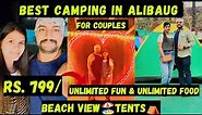 Alibaug Beach Camping in Rs. 799/| Best Camping For Couples| Revdanda Fort | Best Camping In Alibaug