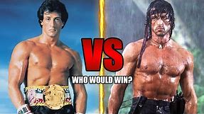 Rocky VS Rambo | Who Would Win?