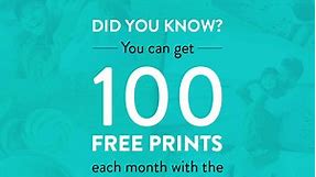 Snapfish - Enjoy 100 FREE 4x6 prints a month when you...