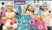 Ear Piercing at Claires! | Crazy8Family