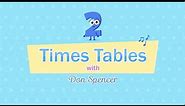 Don Spencer - Two Times Tables (Official Animated Video)