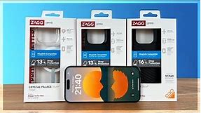 Gear4 Zagg cases - Iphone 14 Pro Max (Crystal Palace, Denali snap, Rio)