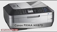 Canon PIXMA MX870 Instructional Video