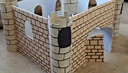How To Make a Castle – Build A Cardboard Medieval Castle - Easy Crafts For Kids