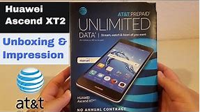 Huawei Ascend XT2: Unboxing and Impression ATT Go Phone