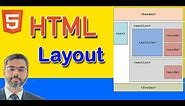 Understanding HTML 5 Layout tags | Structural Tags for HTML layout | header, section, article tags