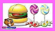 “Junk Food & Sweets” (Level 2 English Lesson 14) CLIP - English Learning, Learn ESL, Kids Education