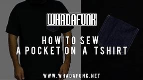 DIY: How To Sew A Pocket T-Shirt