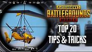 Top 20 Tips & Tricks in PUBG Mobile | BGMI | Ultimate Guide To Become a Pro #19
