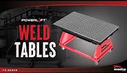 Powerlift™ Adjustable Height Weld Tables - Inventive Products Inc.