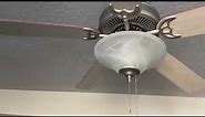 Broken ceiling fan