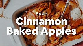 Easy Cinnamon Baked Apples | Minimalist Baker Recipes