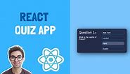 How to Build a Quiz App Using React –with Tips and Starter Code