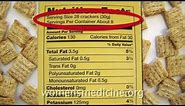 Nutrition Labels 101: What is a serving size and how do I calculate calories?