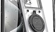 AICase Waterproof Phone Case,Universal Self-Check Function Underwater Pouch Dry Bag Beach Travel Essentials Snorkeling Case for iPhone 15 14 13 11 12/Samsung S24/LG,Google/Xiaomi/Nokia/Motorola Black