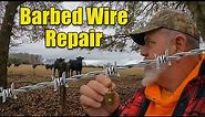 Install Barbed Wire Repair Easy Fasteners