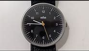 Braun watch BN0021 review. Terrible quality control issues, but still a beautiful watch.