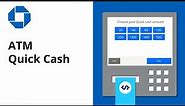 Chase ATM - Quick Cash: How to Preset an ATM Withdrawal Amount to Get Cash in a Flash