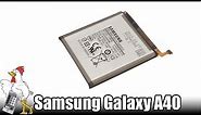 Guía del Samsung Galaxy A40: Cambiar batería