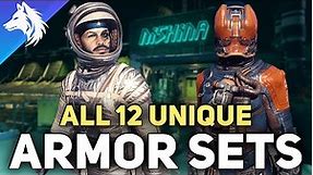 Starfield - All 12 Unique Armors/Space Suits & How To Get Them