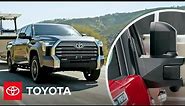 How-To: Tundra & Sequoia's Power Towing Mirrors | Toyota