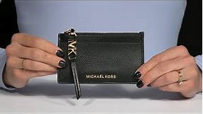 MICHAEL Michael Kors Empire Small Zip Card Case SKU: 9938884