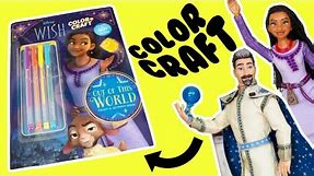 Disney Wish Movie Color Craft Activity Book DIY Crafts for Kids