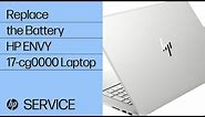 Replace the Battery | HP ENVY 17-cg0000 Laptop PC | HP