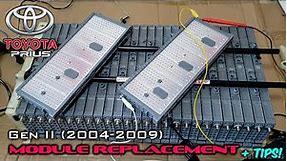 Toyota Prius Gen2 Hybrid Battery - The 101 and DIY Cell Module Replacement