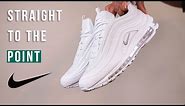 Nike Air Max 97 White Review: Not What I Expected (On Feet)